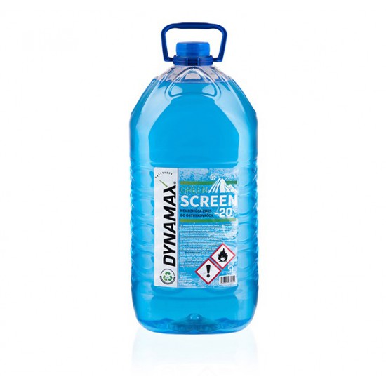 ŽIEMINIS LANGŲ APIPLOVIMO SKYSTIS DYNAMAX SCREENWASH WINTER -20 5l