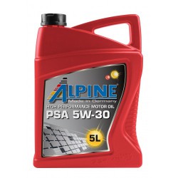 Variklio Alyva Alpine PSA 5W-30