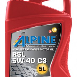 Variklio Alyva Alpine RSL 5W-40 C3 
