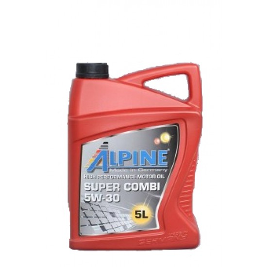 Variklio alyva Alpine Super Combi 5w-30 Variklio alyva Alpine Super Combi 5w-30