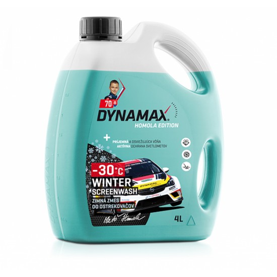 ŽIEMINIS LANGŲ APIPLOVIMO SKYSTIS DYNAMAX SCREENWASH -30 C RACING 4L