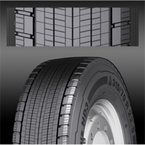 315/80 R 22,5 Continental EcoPlus HD3 156/150L 20PR M+S 315/80 R 22,5 Continental EcoPlus HD3 156/150L 20PR M+S