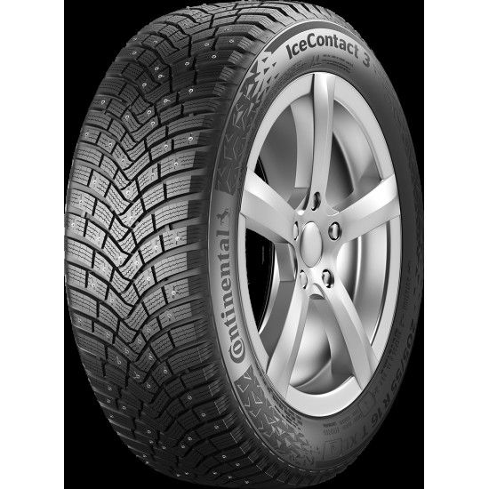 255/70R16 CONTINENTAL ICECONTACT 3 TA 111T ar radzēm