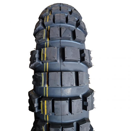 130/80-17 Mitas Enduro Trail XT+Dakar 65R TL M+S 2 yellow (replacement for E09  Dakar) 20 ON / 80 OFF