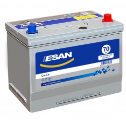 AKUMULIATORIUS JAP. ESAN  70AH/640A